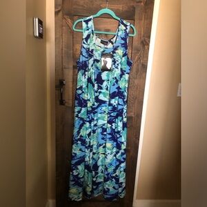 Knit maxi dress by Attitudes by Renee